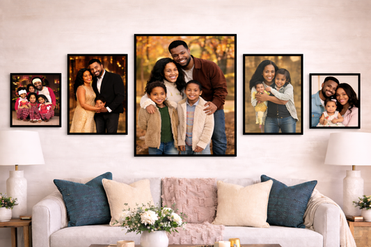 5-Piece Grand Gallery Wall Frame Set / (1) 24x36 | (2) 16x20 | (2) 11x14